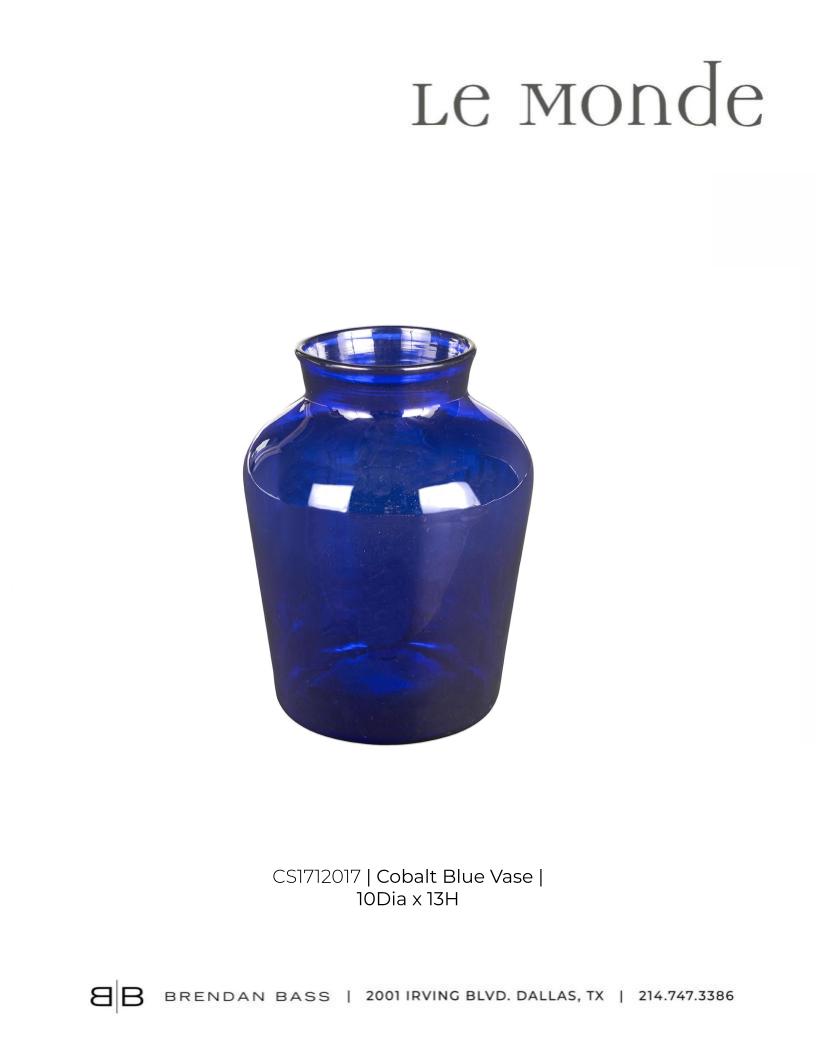 Cobalt Vase