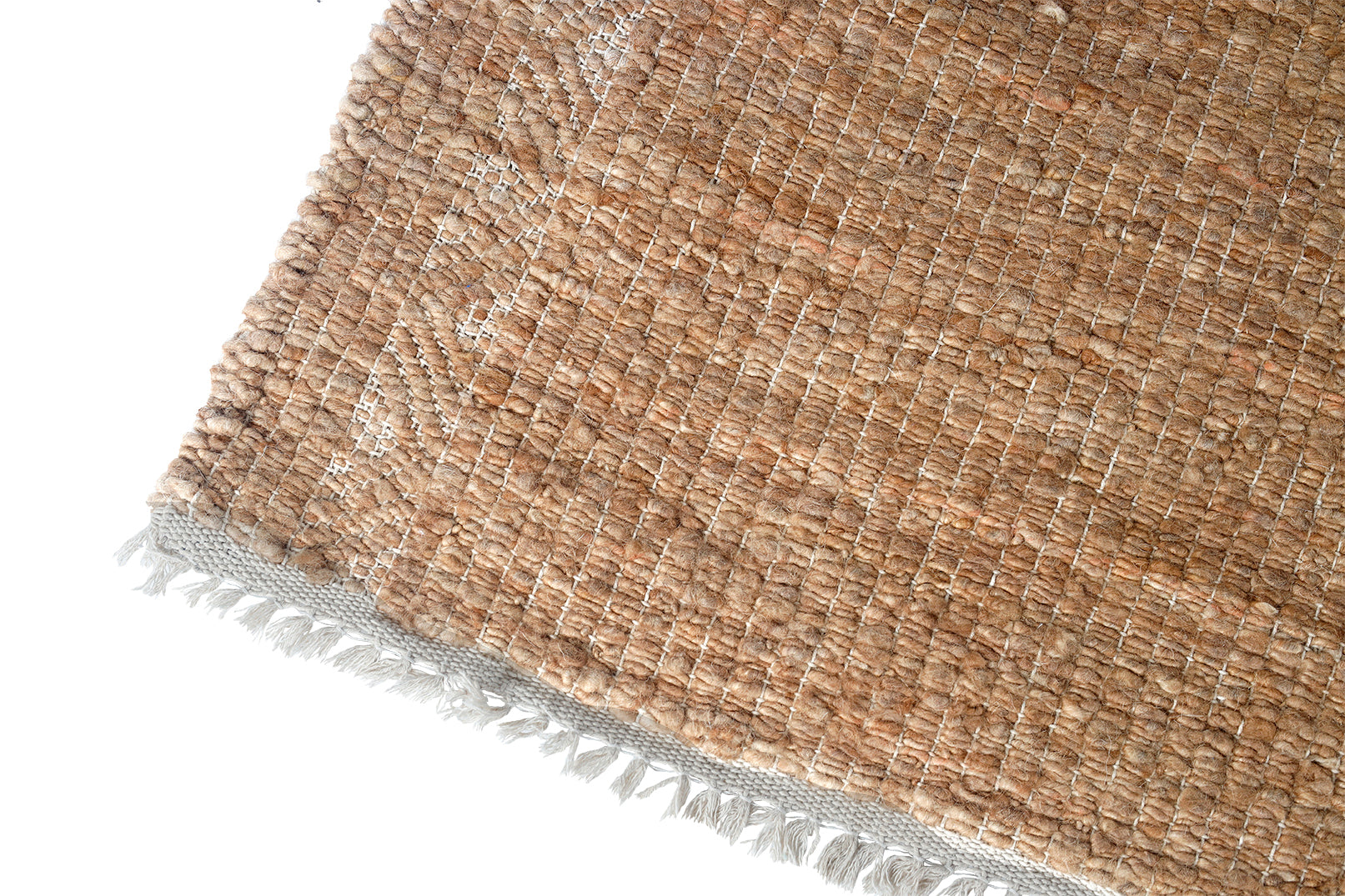 Nuetral Geometric Moroccan Flat Weave Area Rug