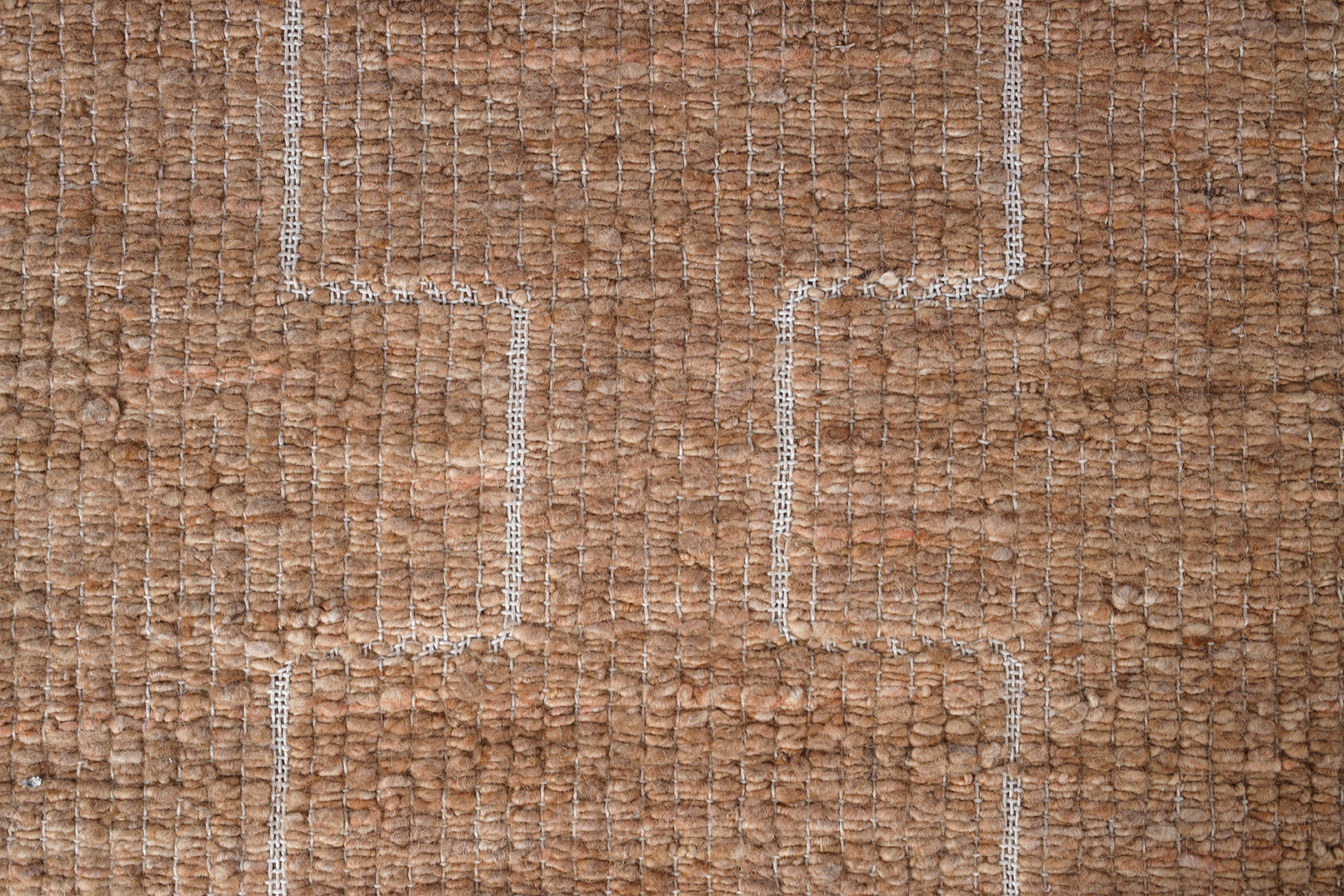 Nuetral Geometric Moroccan Flat Weave Area Rug