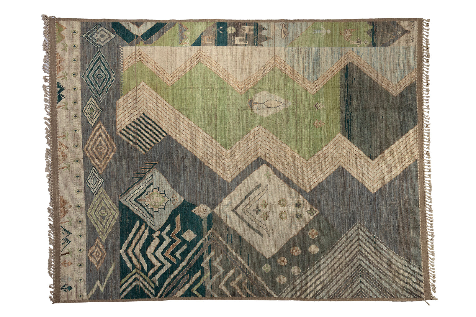 Modern Tulu Weave Rug