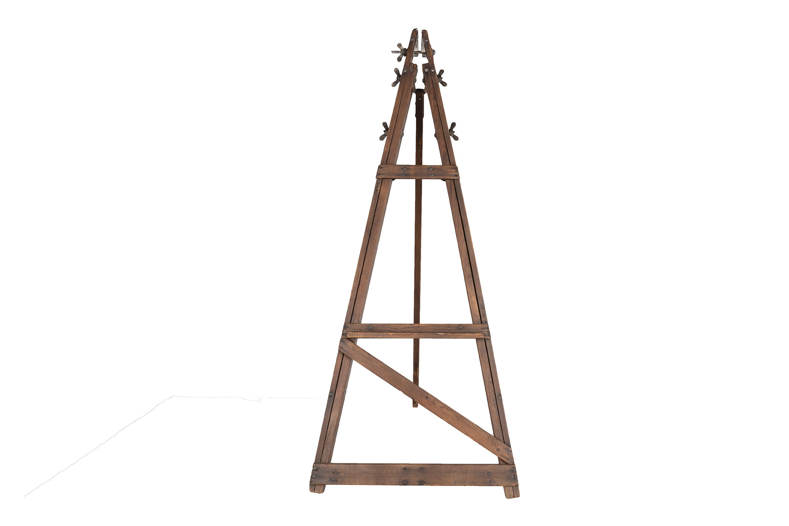 Monumental Oak Artist's Easel