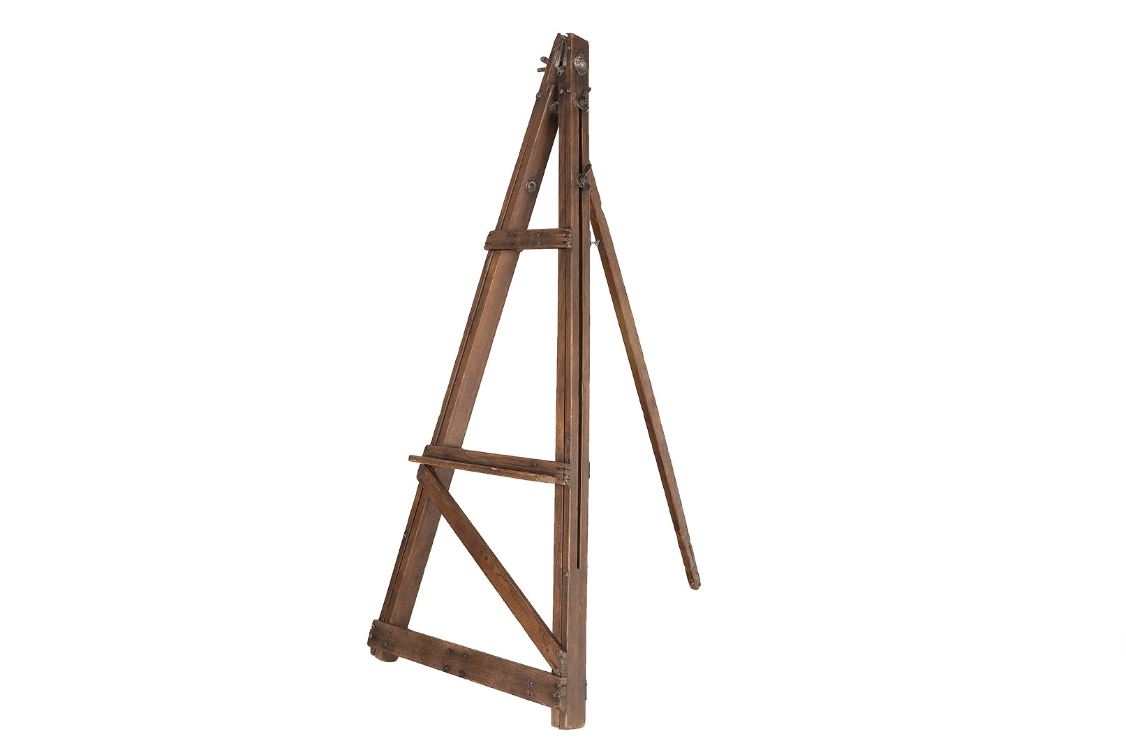 Monumental Oak Artist's Easel