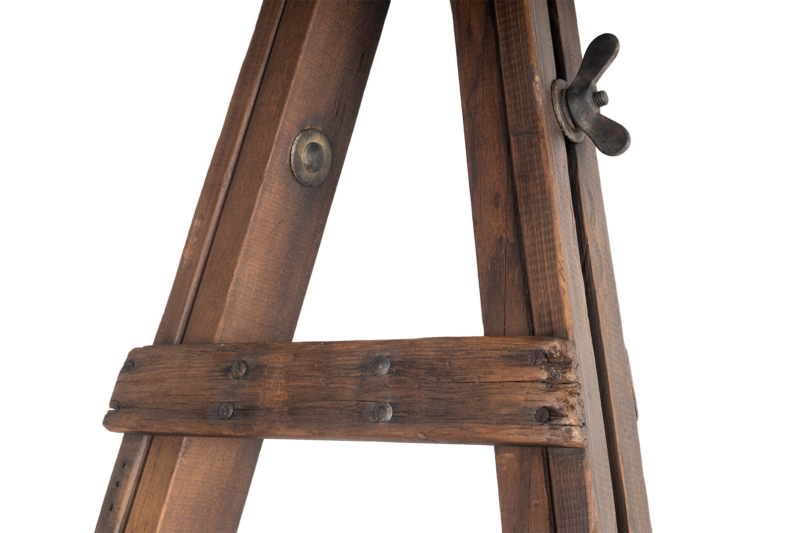 Monumental Oak Artist's Easel