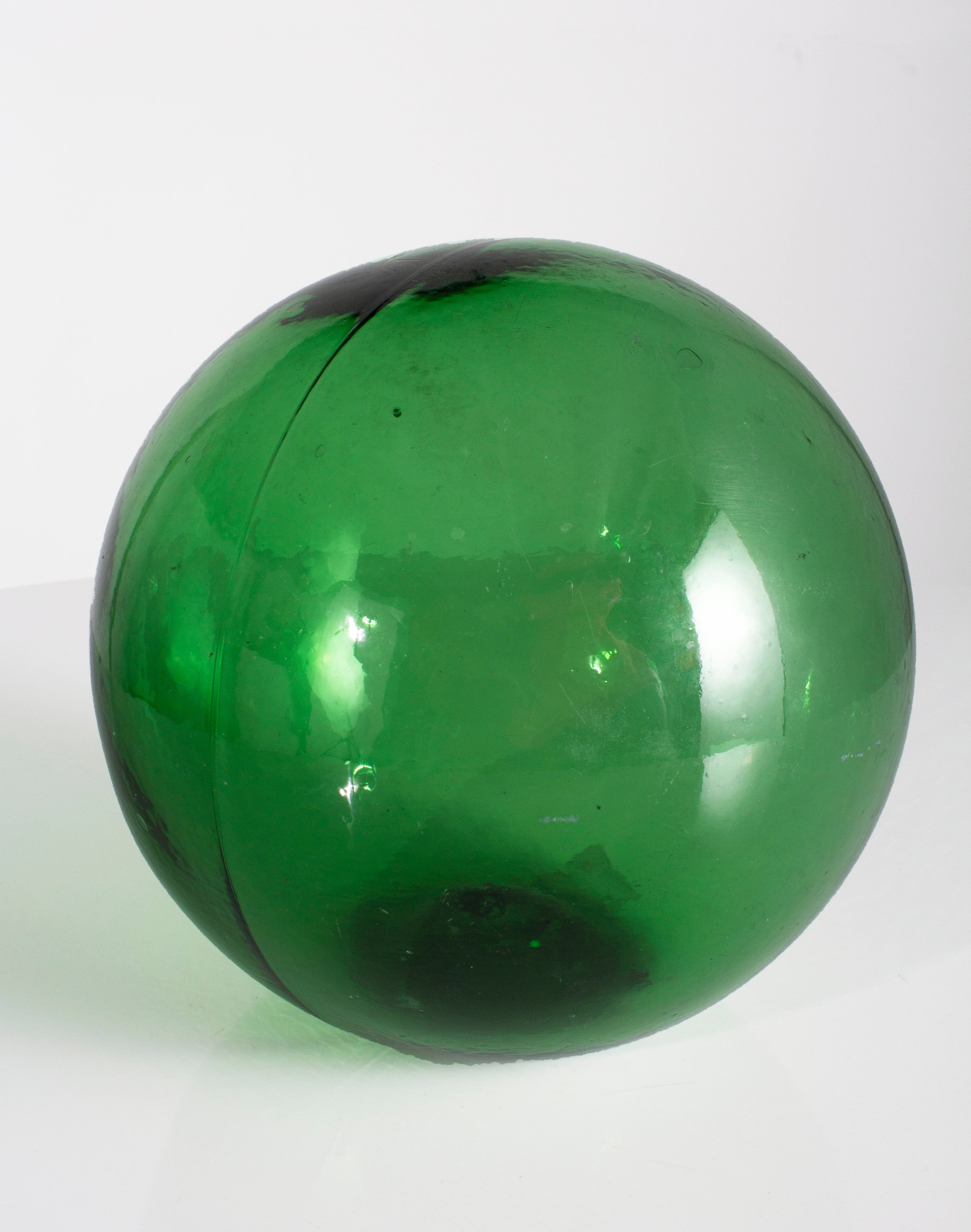 Green Glass Orb