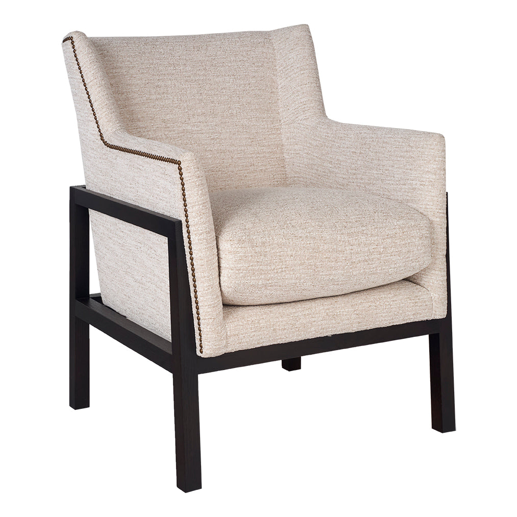 Wood Frame Lounge Chair