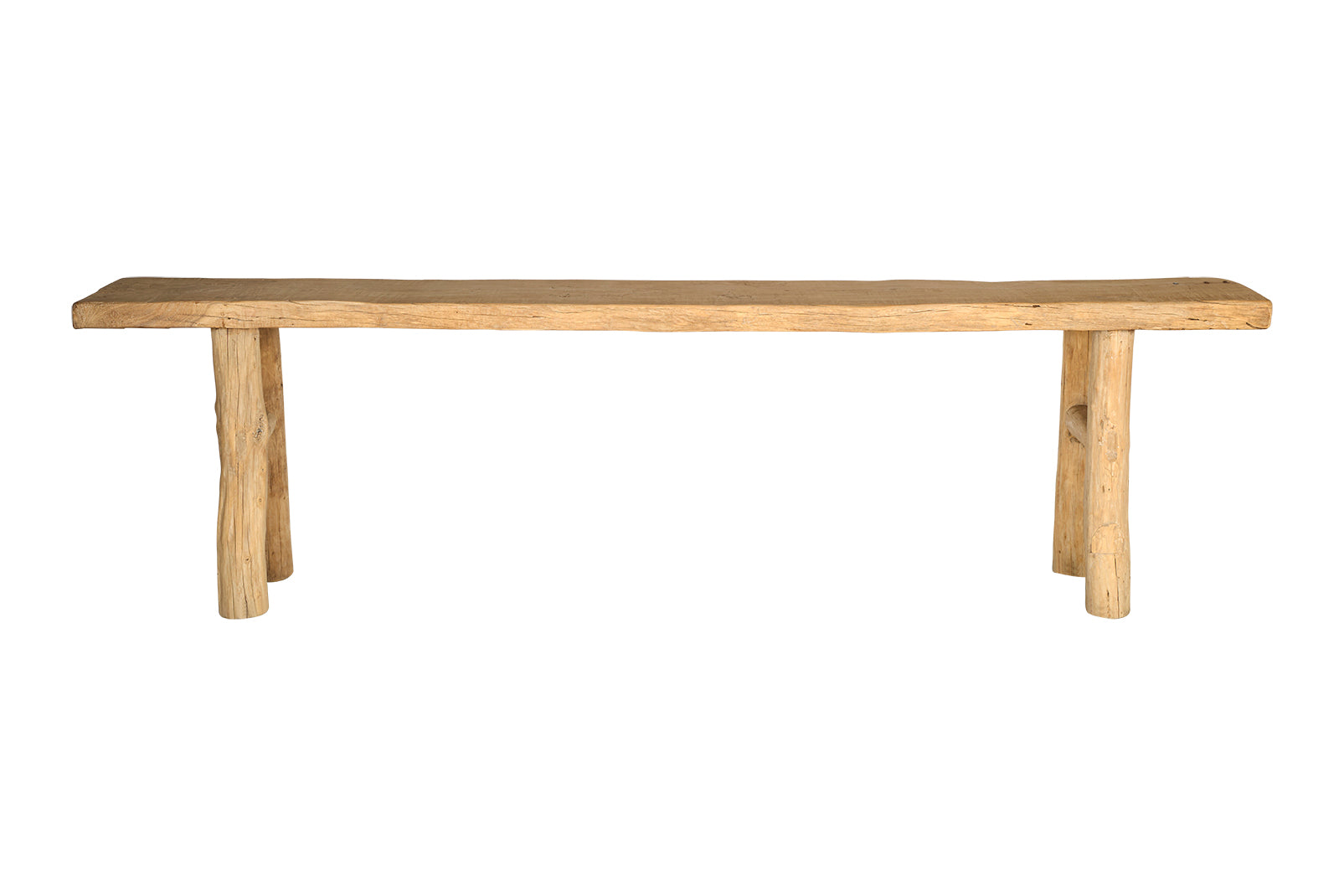 Provincial Elm Console Table