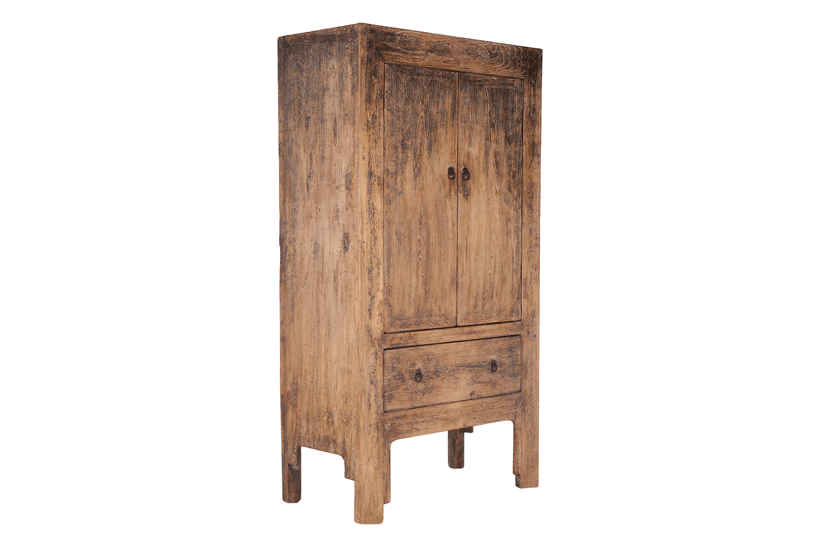 Two Door Distressed Armoire