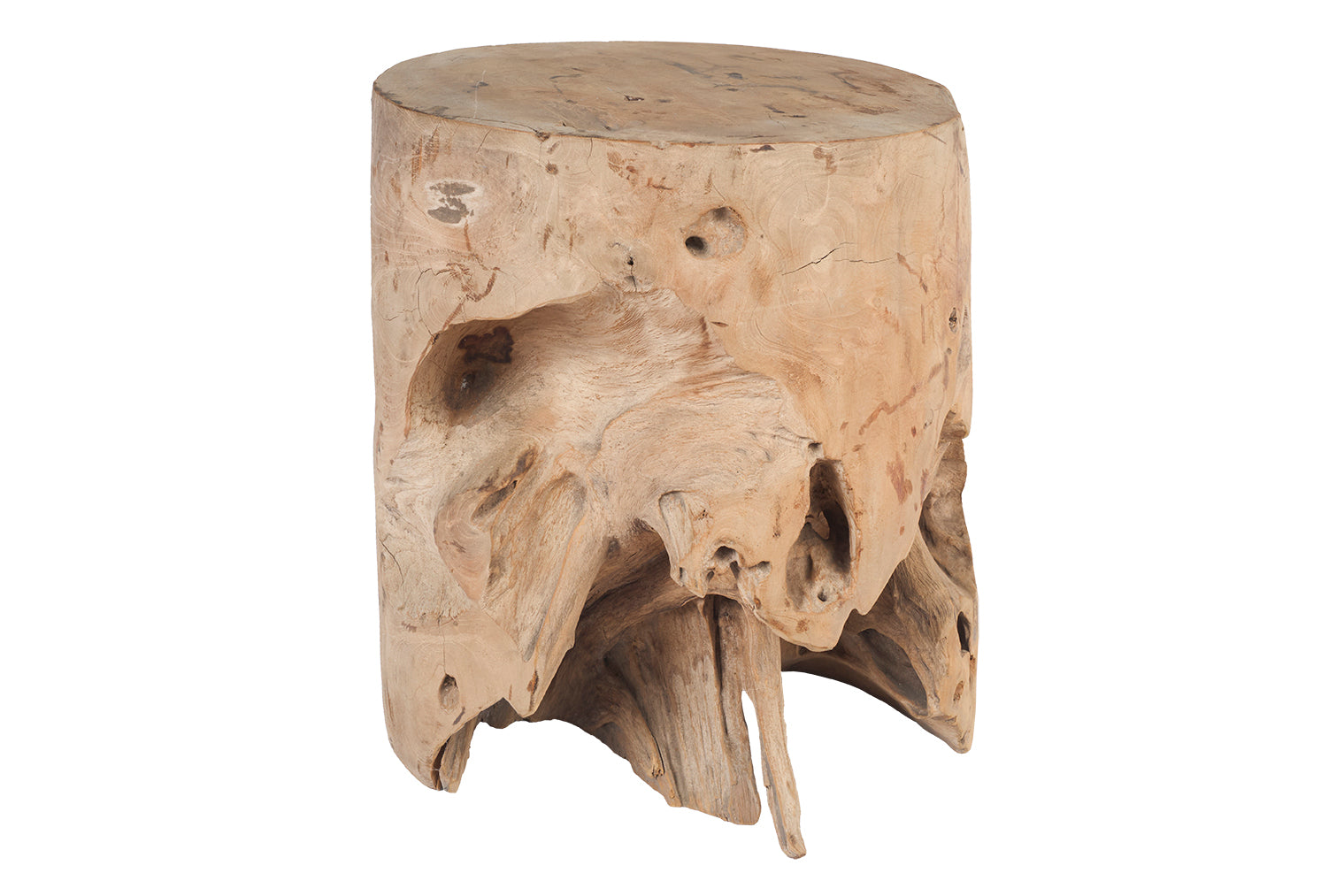 Organic Form Teak Side Table