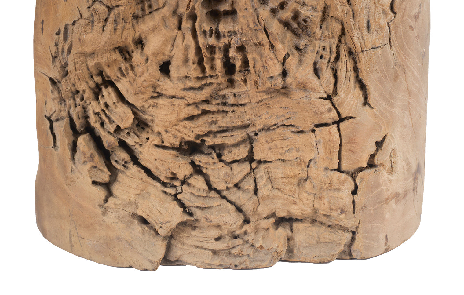 Organic Form Teak Side Table