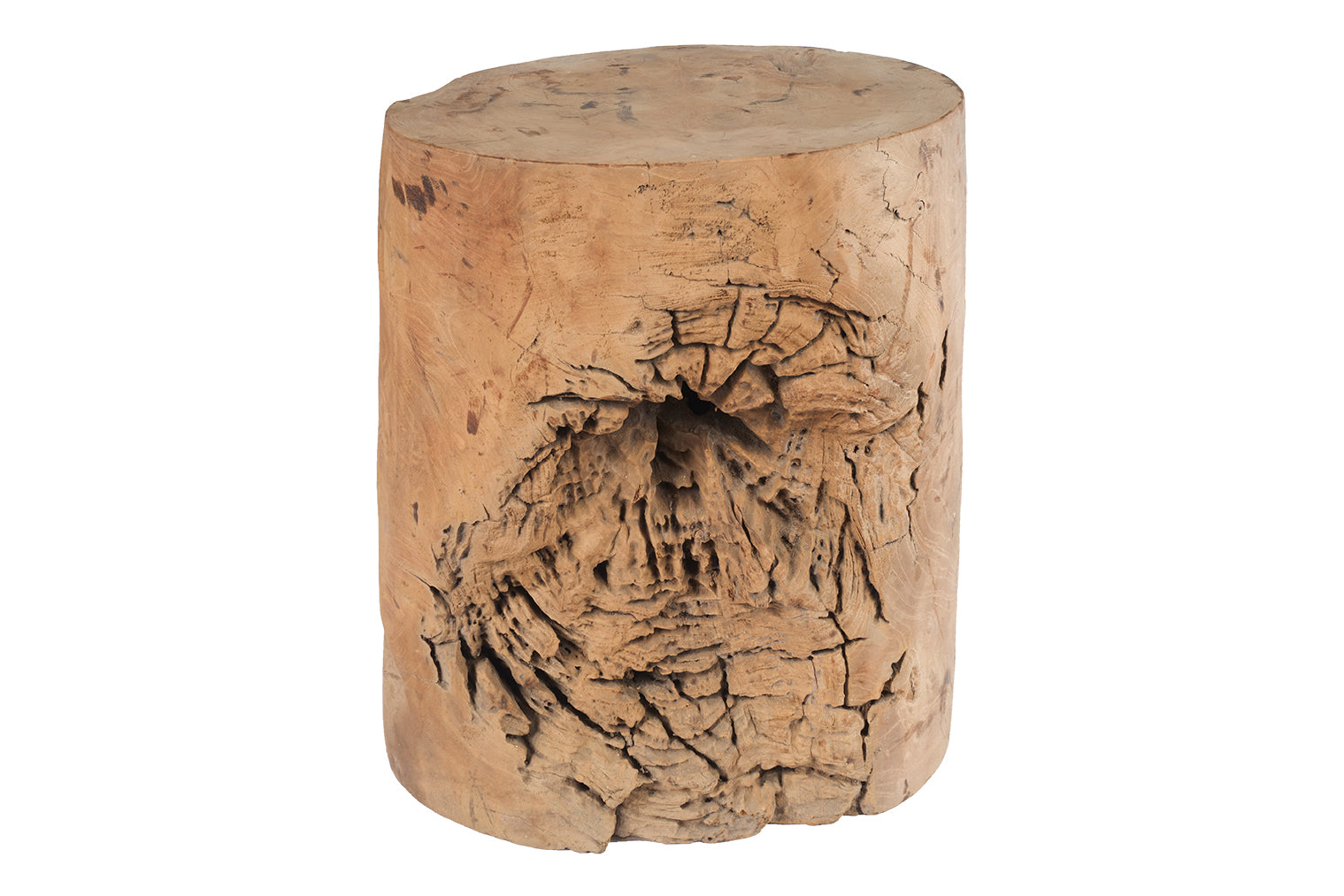 Organic Form Teak Side Table