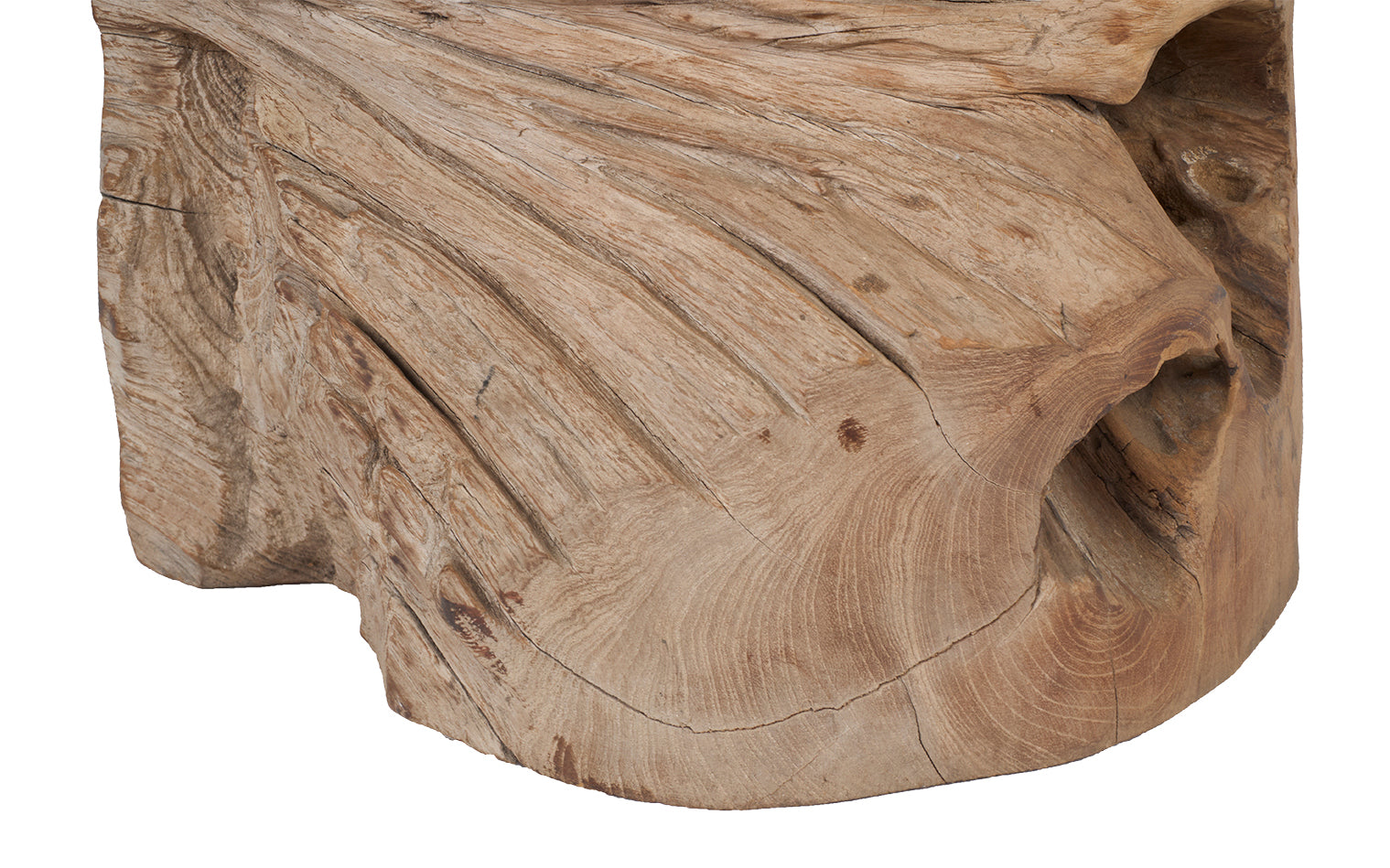 Organic Form Teak Side Table
