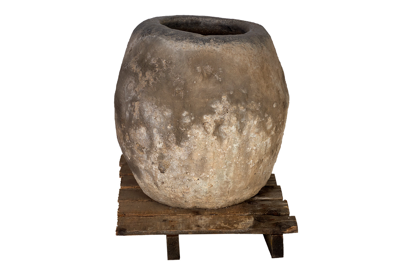 Decorative Cast Cement Planter