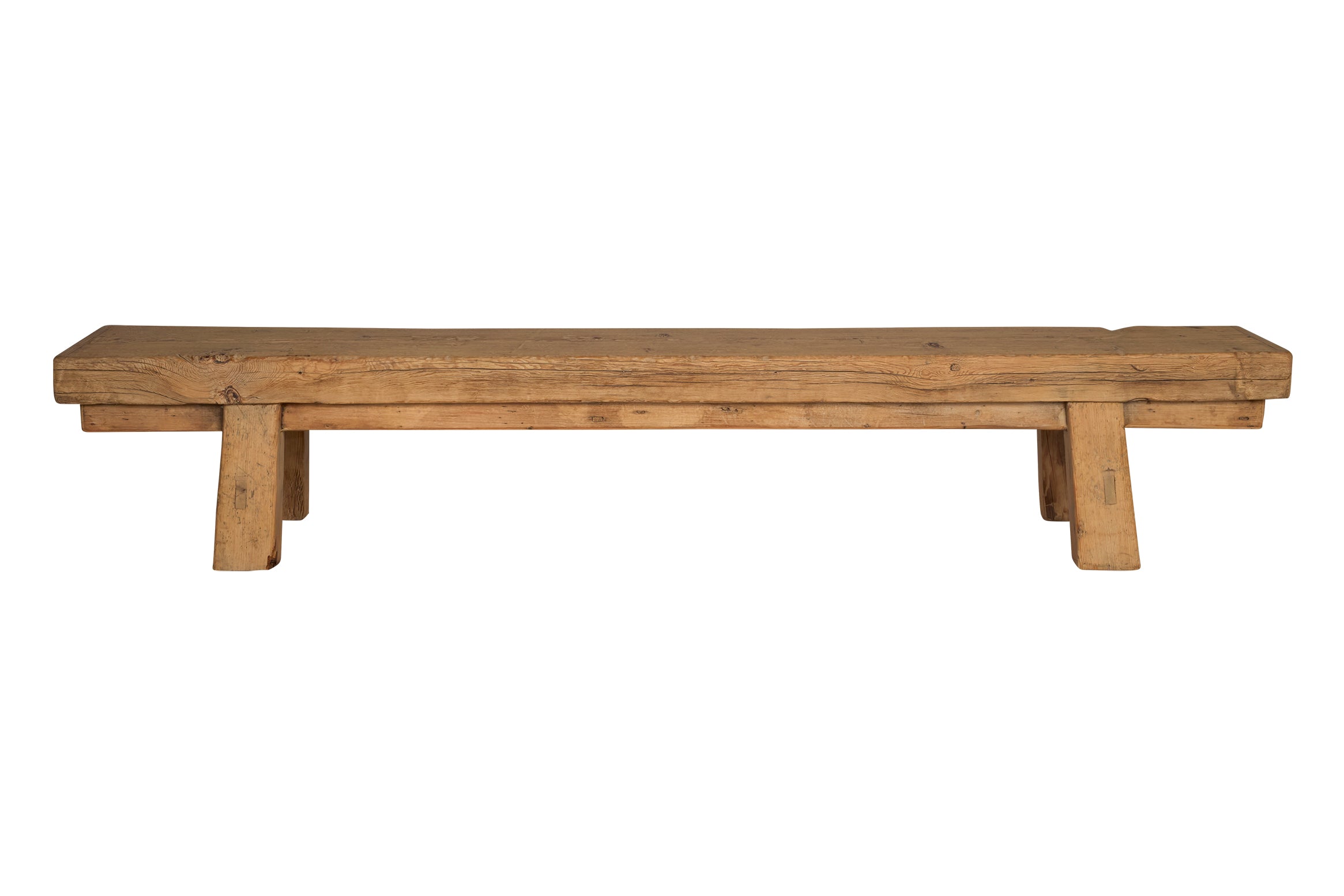 Reclaimed Elm Bench