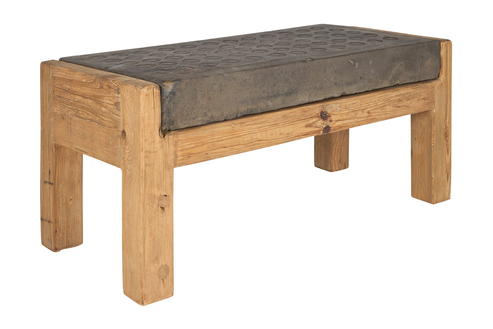 South Asian Architectural Stone Bench