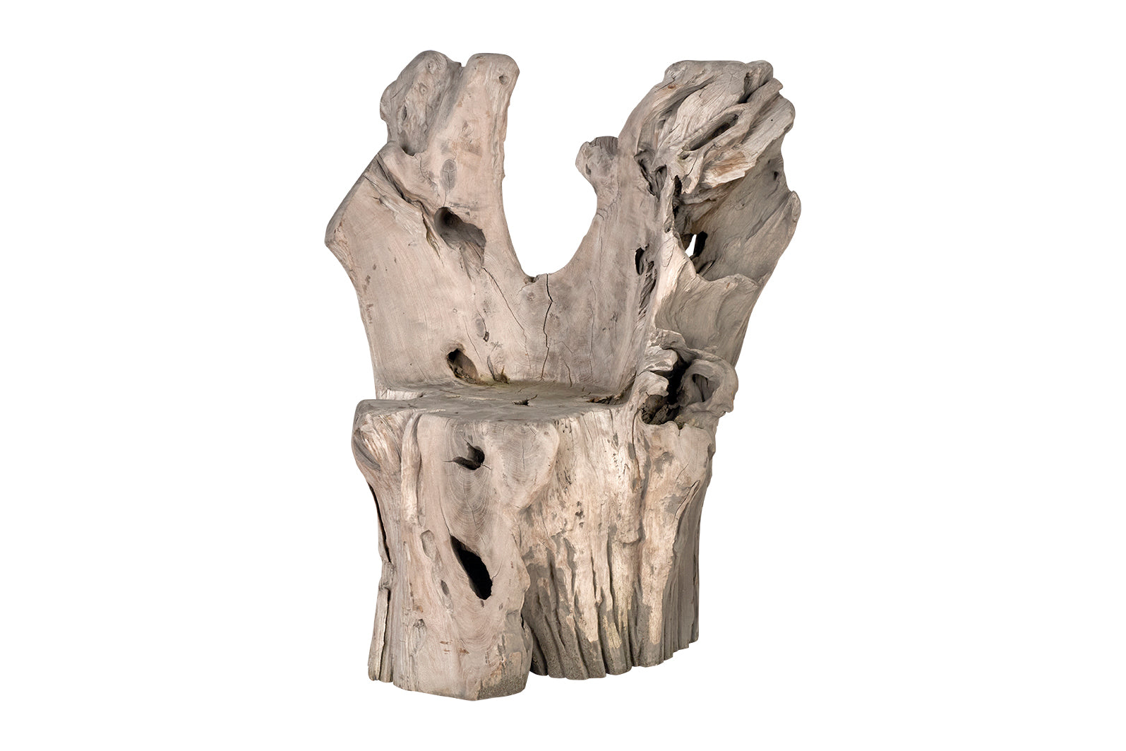 Teak Rootwood Garden Seat