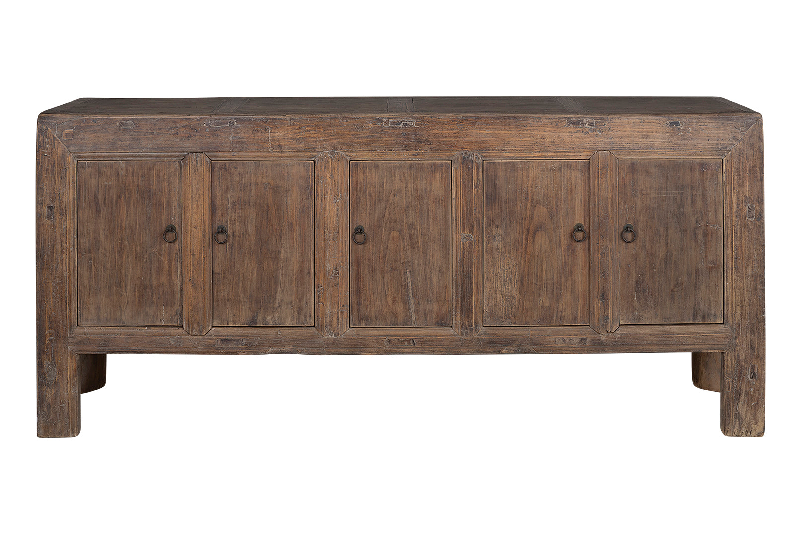 Organic Modern Five Door Elm Server