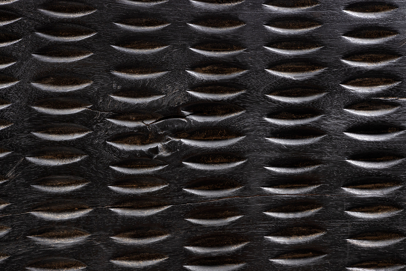 Carved Wood Console Table