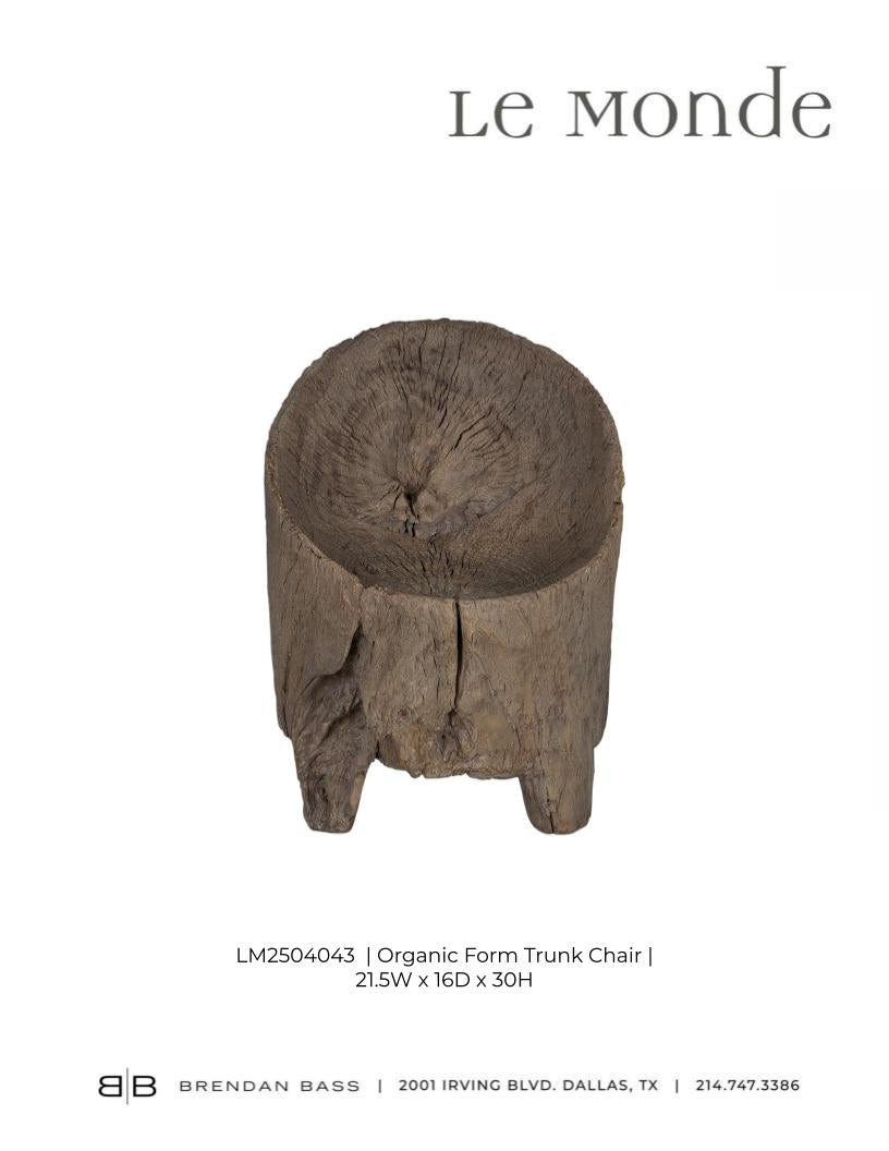 Organic Form Trunk Chair