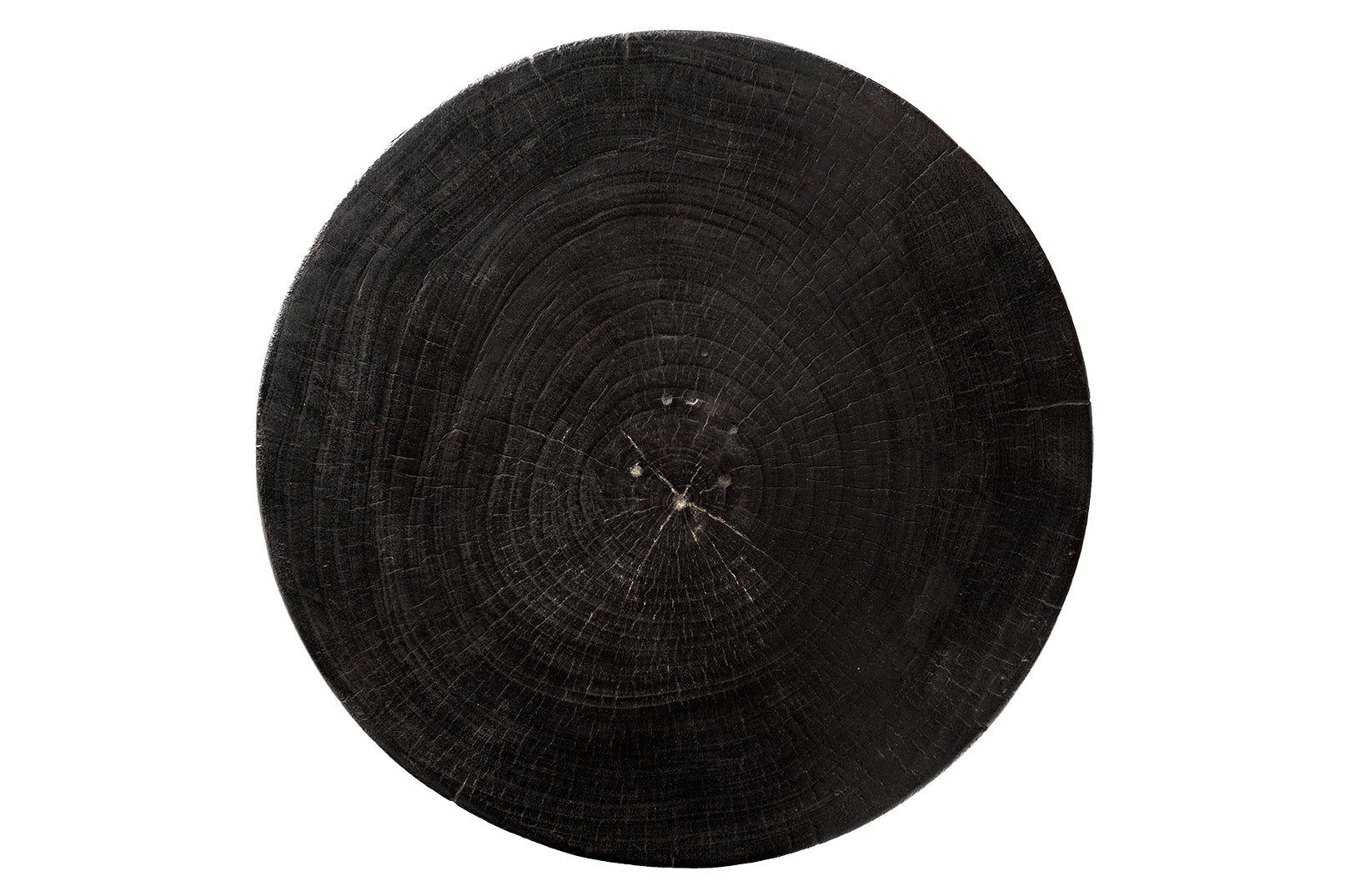 Modern Ebonized Wood Side Table