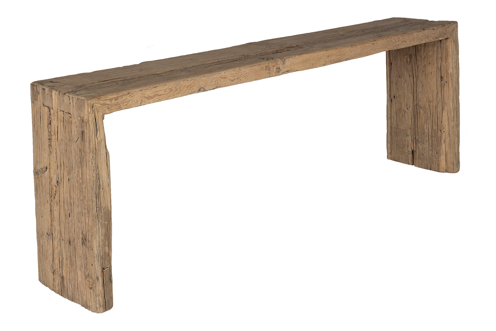 Modern Reclaimed Wood Console