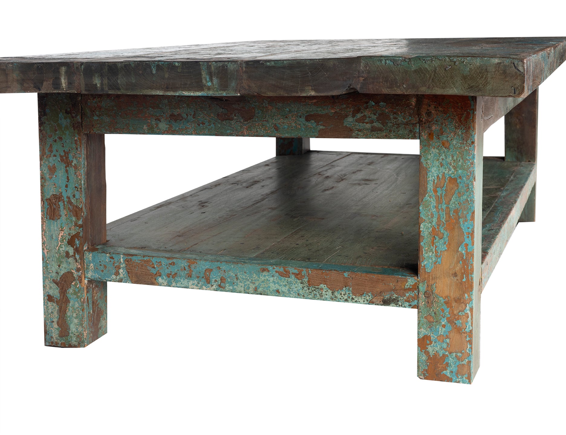 Vintage Coffee Table in Original Paint Patina