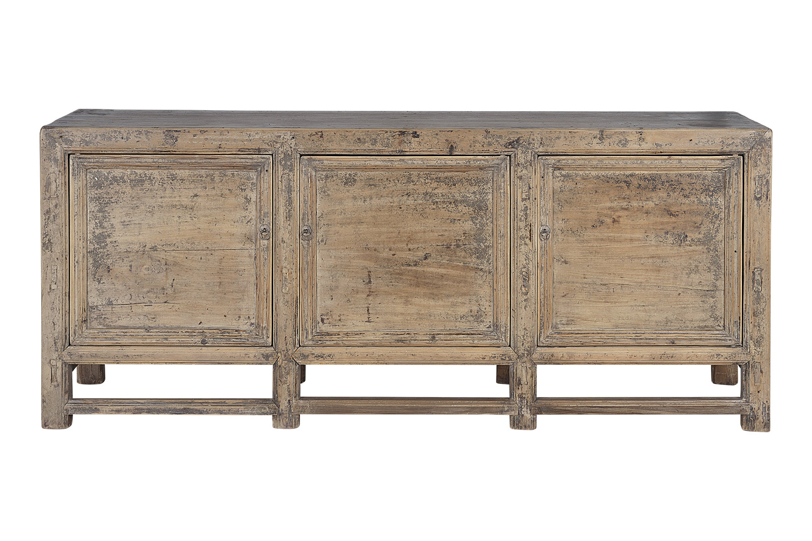 Three Door Server in Reclaimed Elm