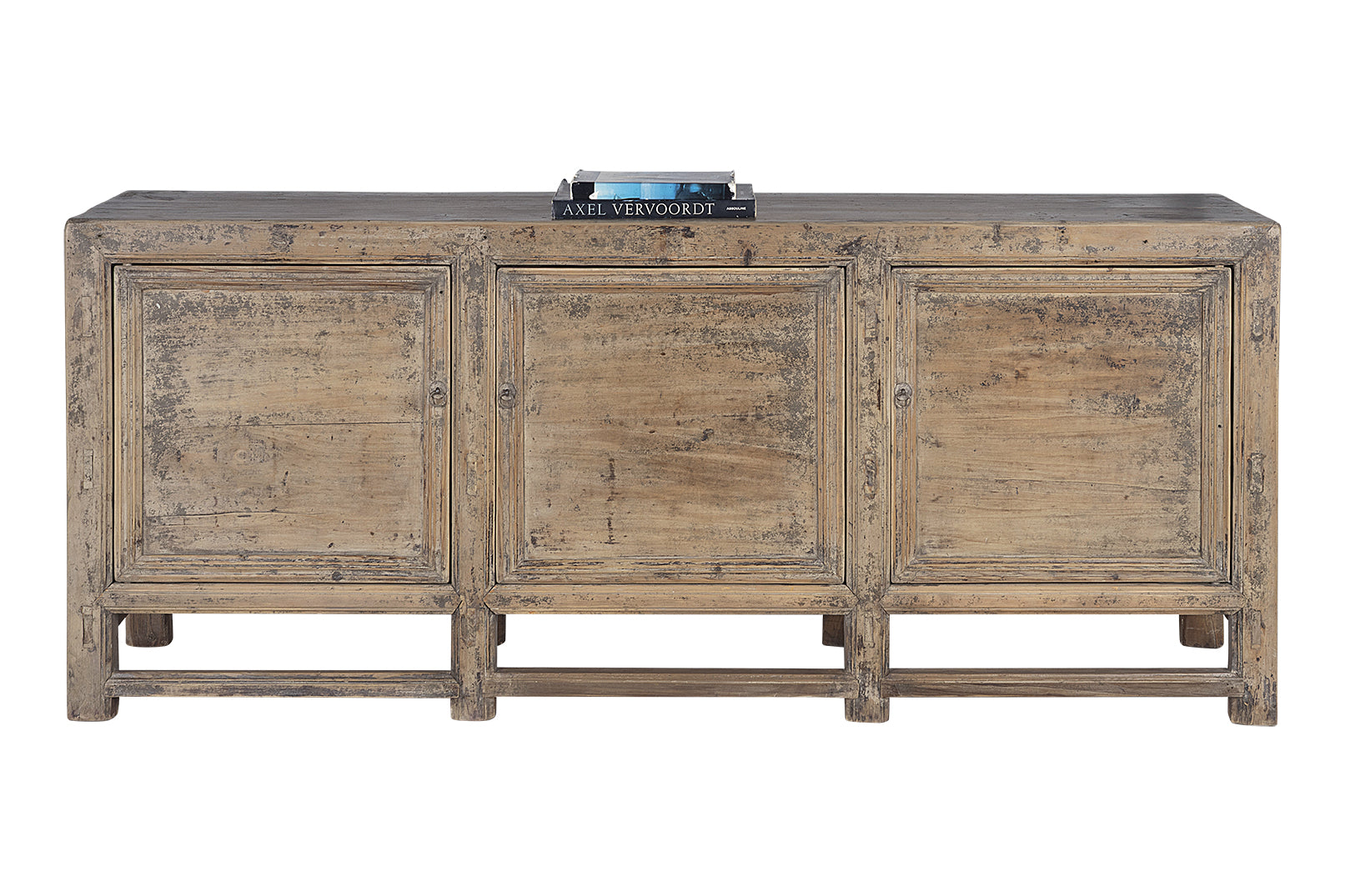 Three Door Server in Reclaimed Elm