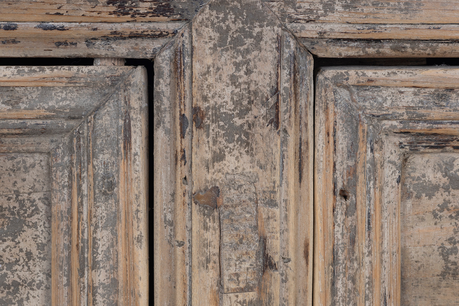 Three Door Server in Reclaimed Elm