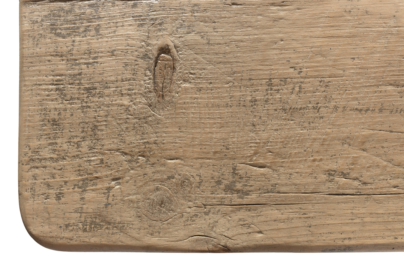 Reclaimed Elm Dining table with Limb Legs