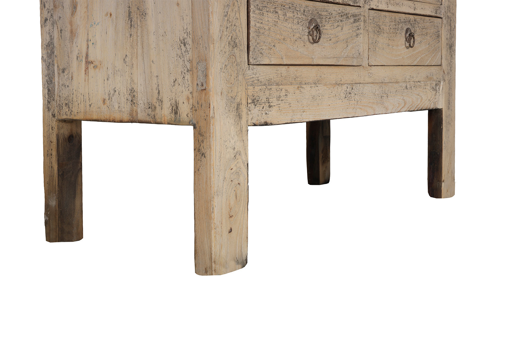 Two Door Reclaimed Elm Armoire