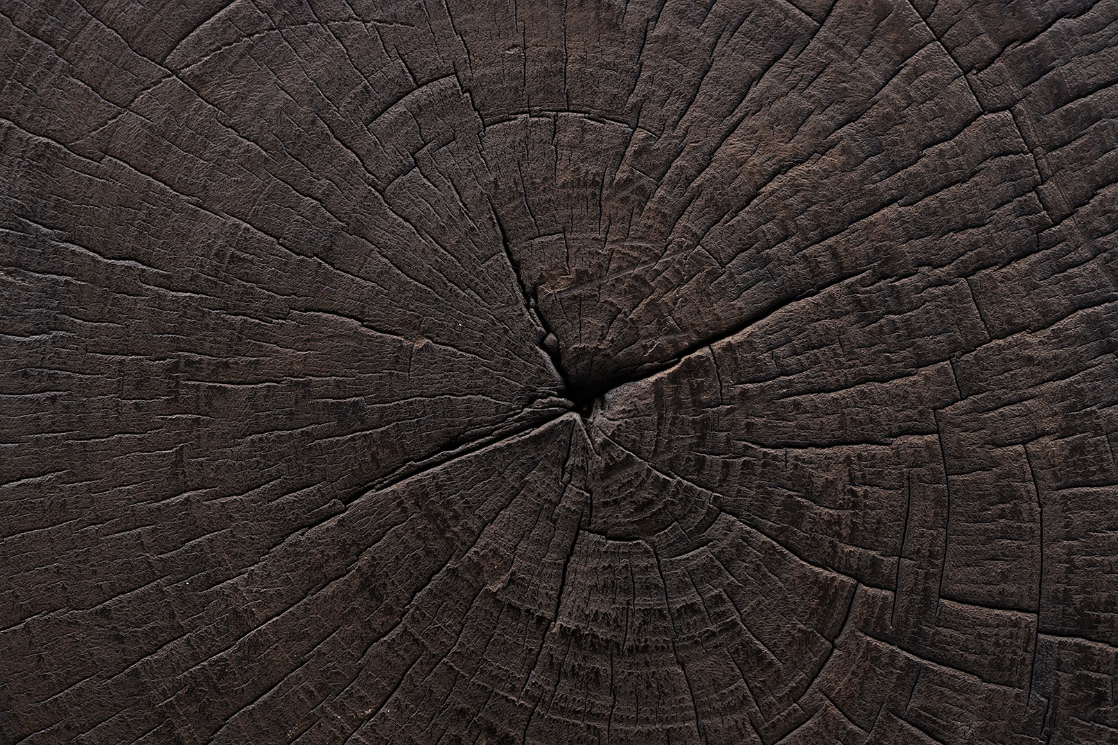 Reed Detail Tapered Side Table
