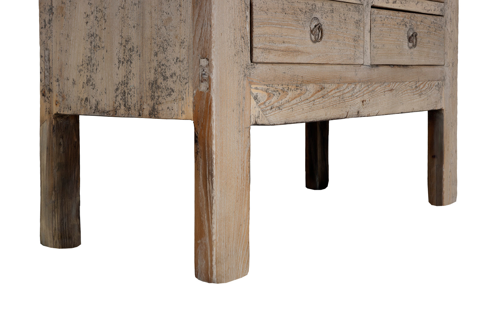 Two Door Reclaimed Elm Armoire