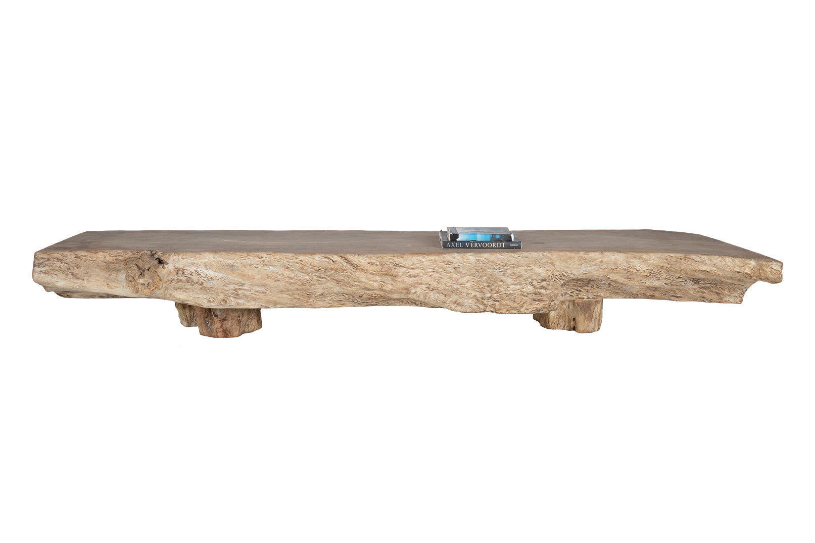 Organic Form Monumental Lychee Wood Coffee Table