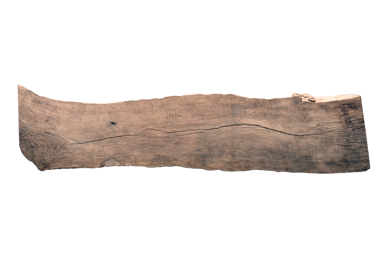 Organic Form Monumental Lychee Wood Coffee Table