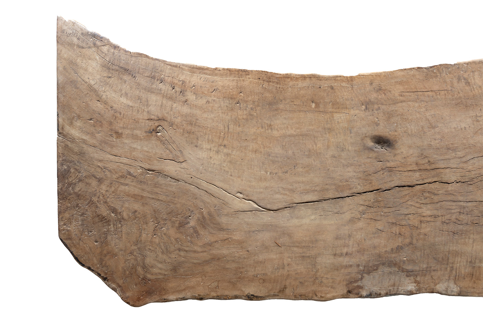 Organic Form Monumental Lychee Wood Coffee Table