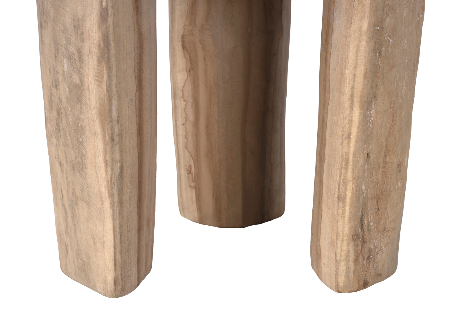 Hand Carved Wood Stool
