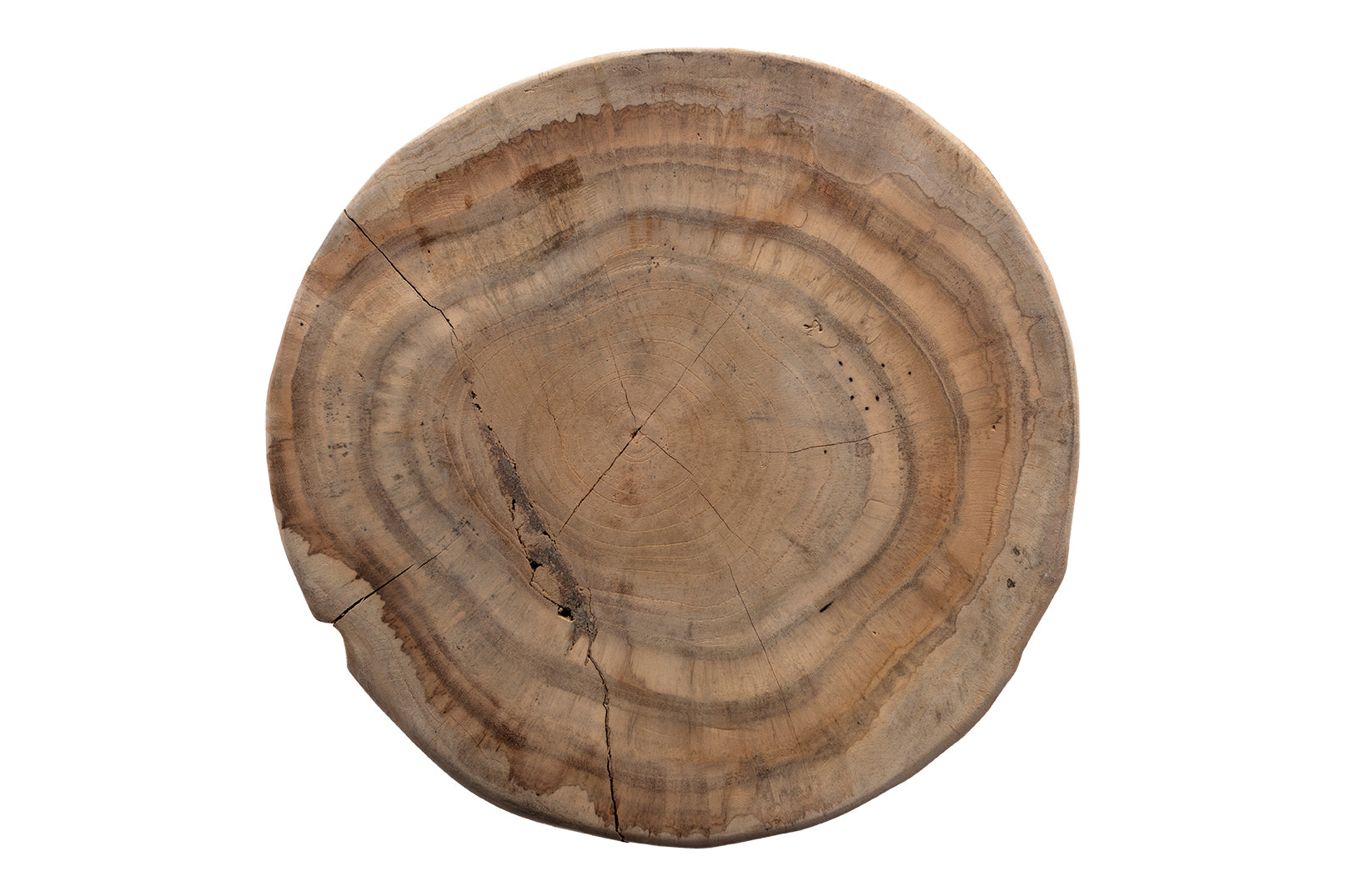 Hand Carved Wood Stool