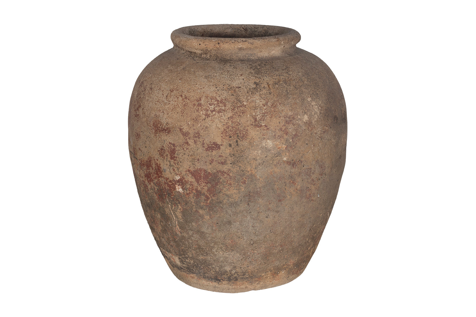 Terra Cotta Pot with Distressed Finish