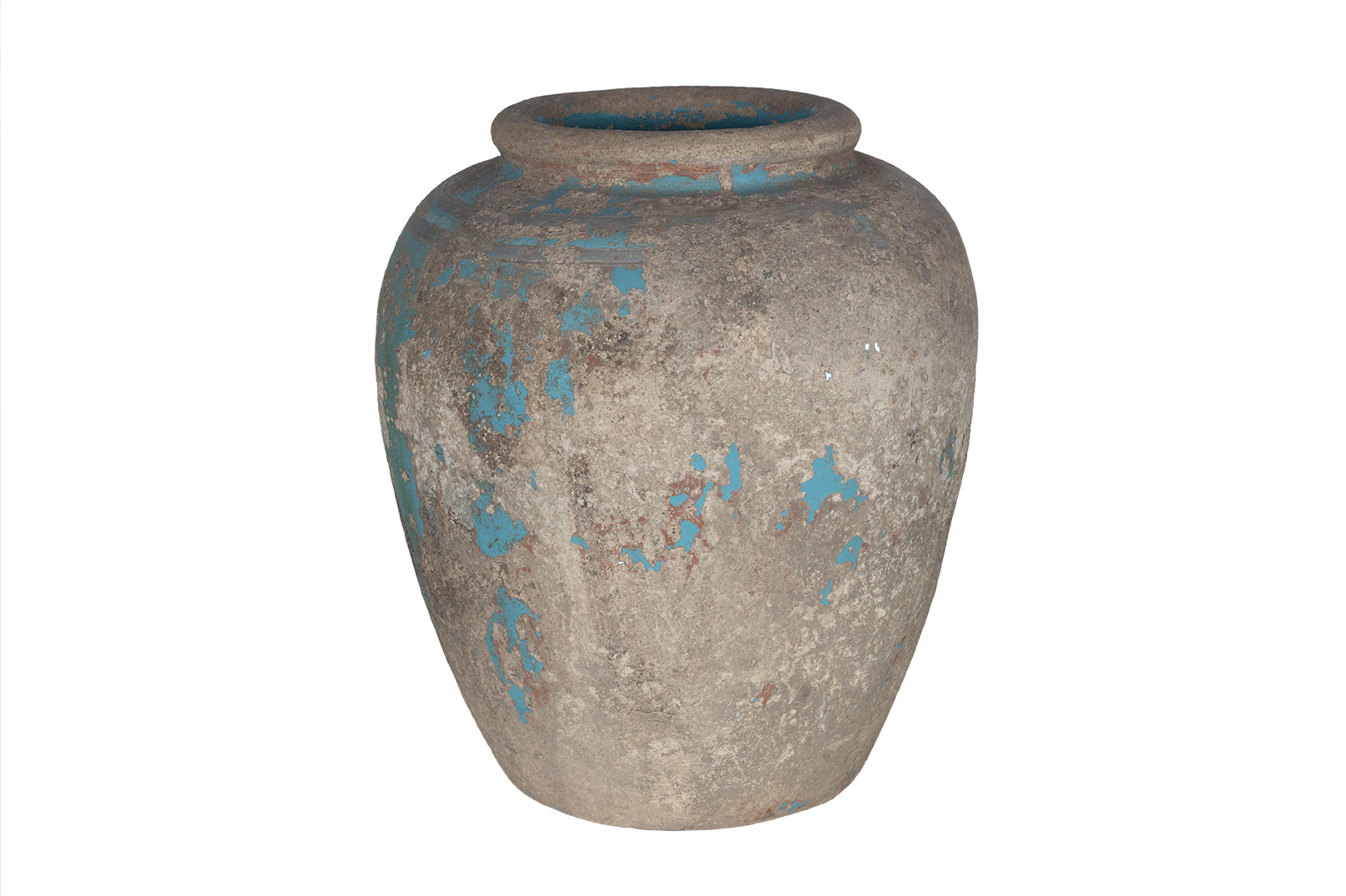 Terra Cotta Pot with Distressed Finish