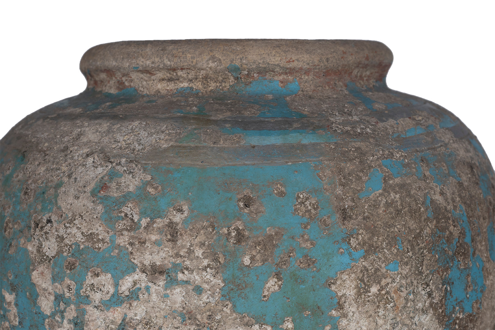 Terra Cotta Pot with Distressed Finish
