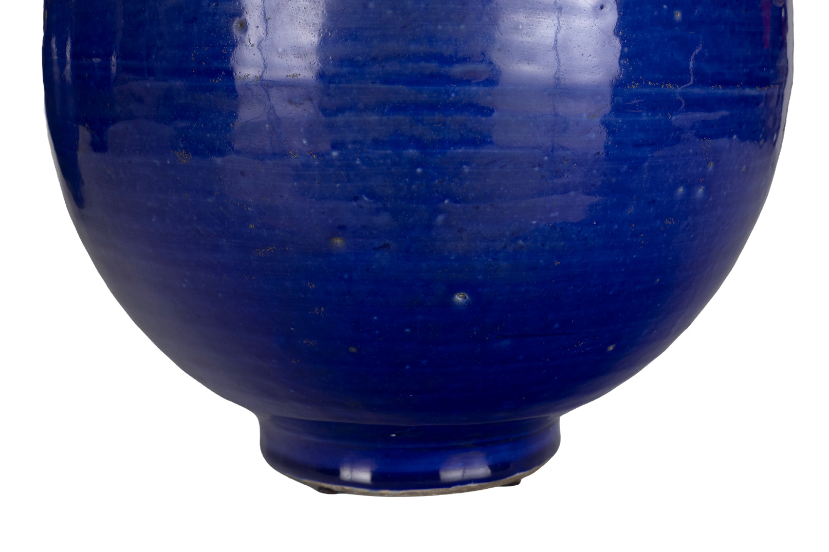 Cobalt Glazed Pot