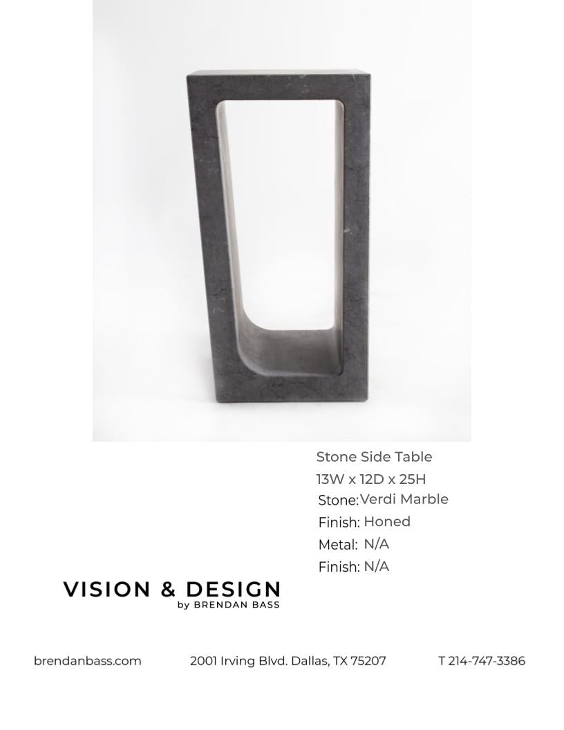 Modern Sculptural Modern Side Table