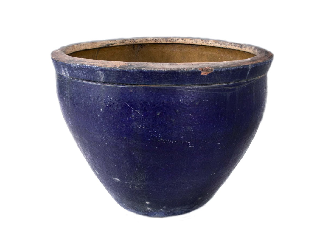 Large Cobalt Outdoor Planter