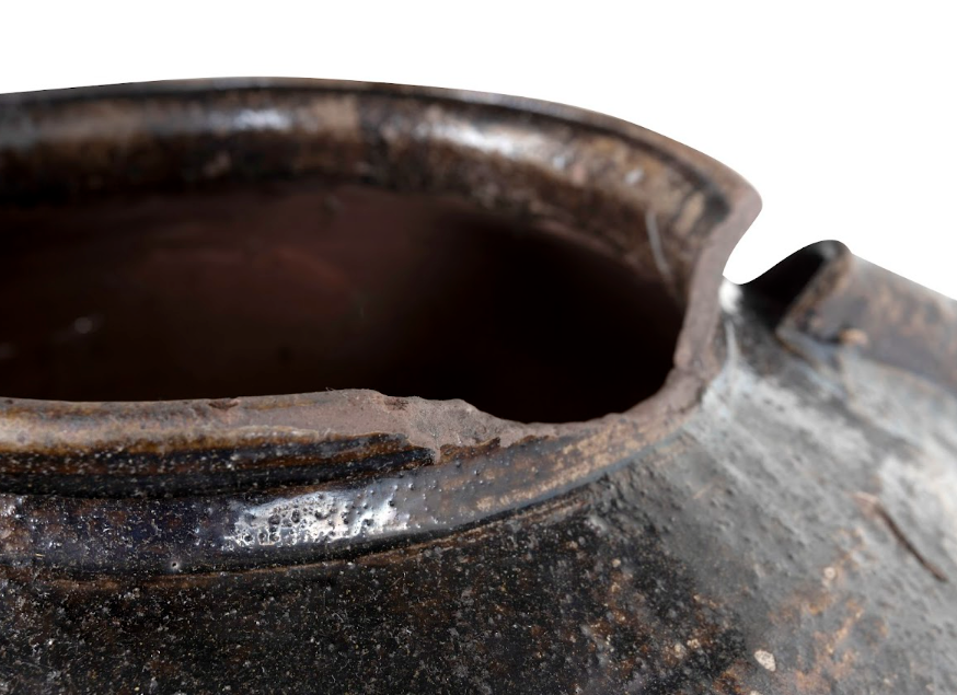 Monumental Cracked Chinese Oil Jar