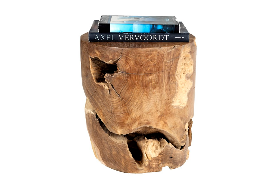 Organic Form Tropical Hardwood End Table