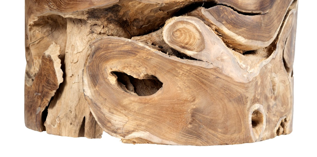 Organic Form Tropical Hardwood End Table