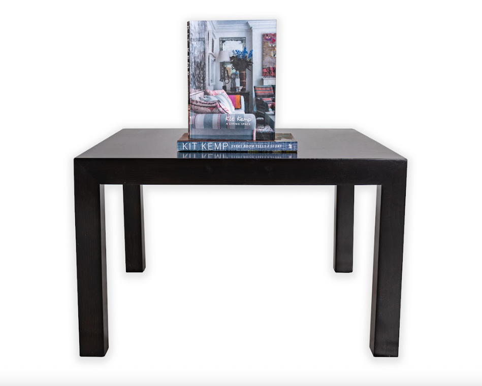 Pair of Ebonized Side Tables