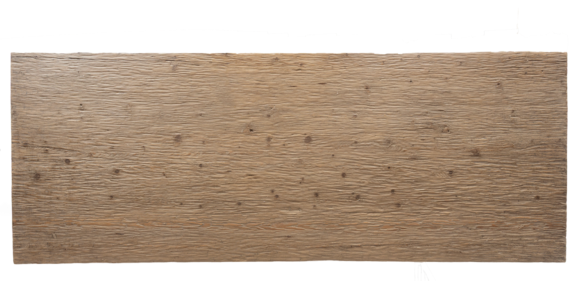 Reclaimed Elm Dining Table with Architectural Base