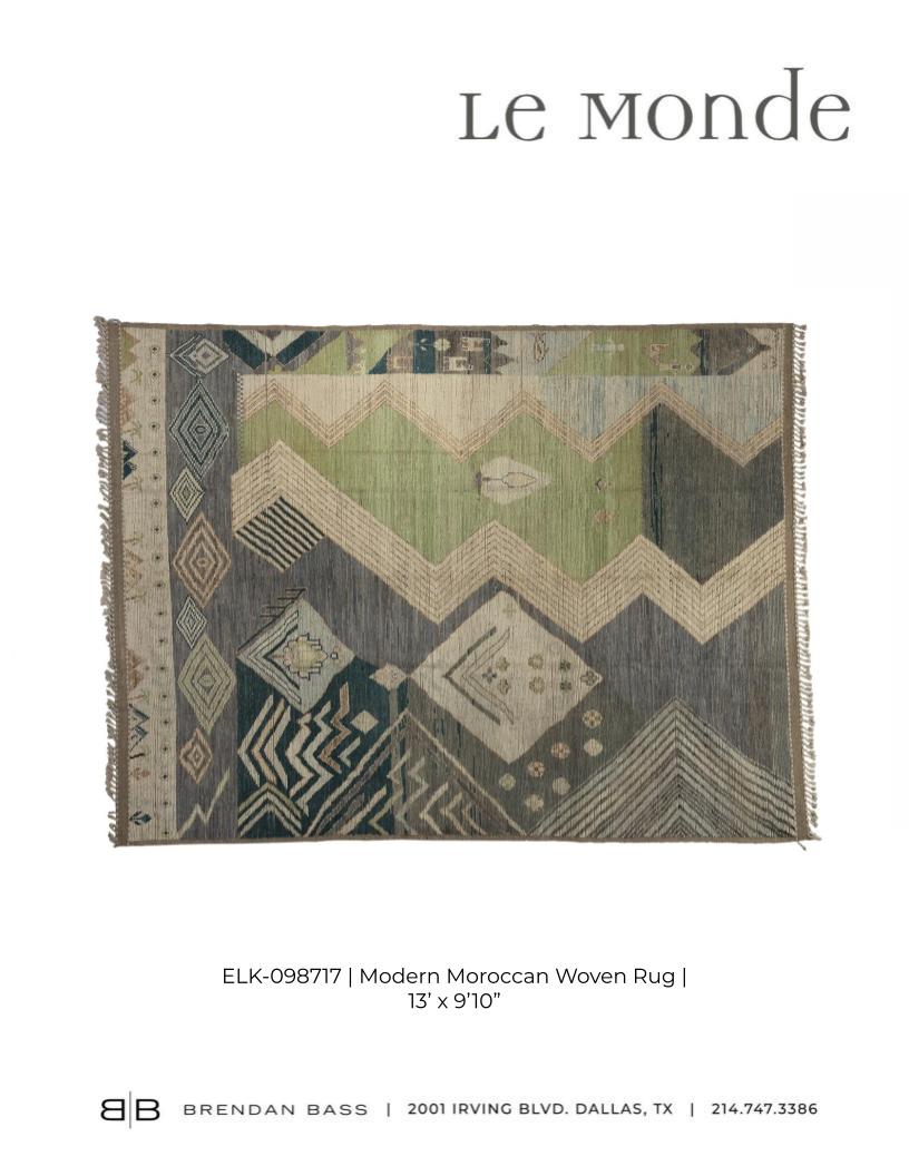 Modern Tulu Weave Rug