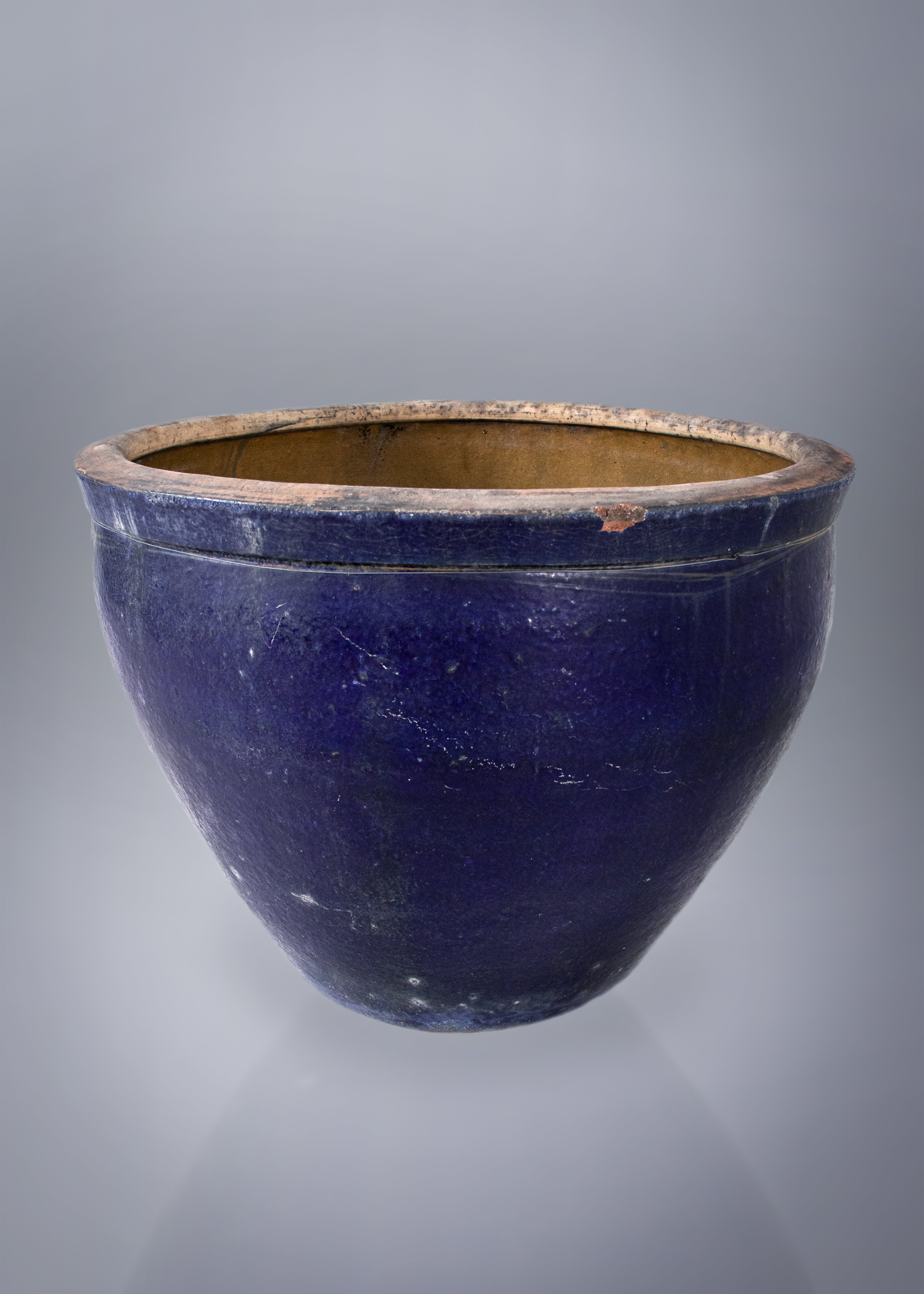 Large Cobalt Outdoor Planter